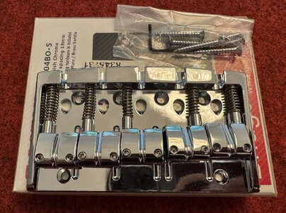 Gotoh 404 BO-5 C Bass Bridge