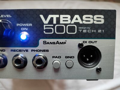 Tech21 Bass VT 500 + VT 112 Box