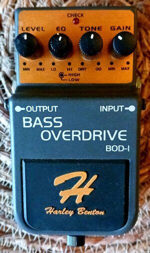 Harley Benton BOD-1 Bass Overdrive / Distortion