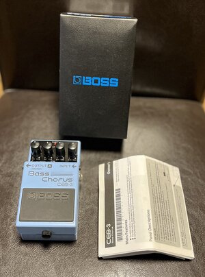 Boss Bass Chorus CEB-3 neuwertig