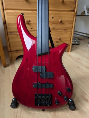 1988 Bass Collection by SGC Nanyo SB502 Fretless, Made in Japan VB