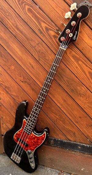 Hillbrand Jazz Bird >custom relic black< match head