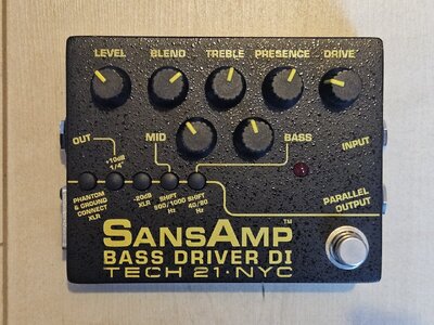 Tech 21 Sansamp BDDI V2