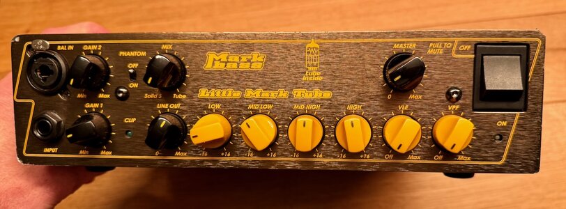 Reserviert! Markbass Little Mark Tube