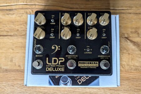 Rodenberg LDP Deluxe, Bass Overdrive, Booster