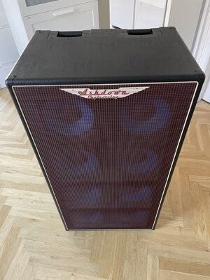 Ashdown ABM-810H EVO IV Red - 8x10er Bass Box