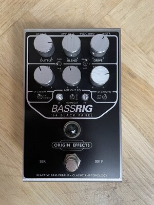 Origin Effects BassRig ’64 Black Panel