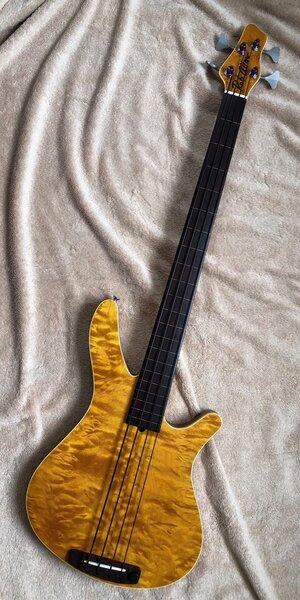 Rob Allen MB1 Lined Fretless Bass