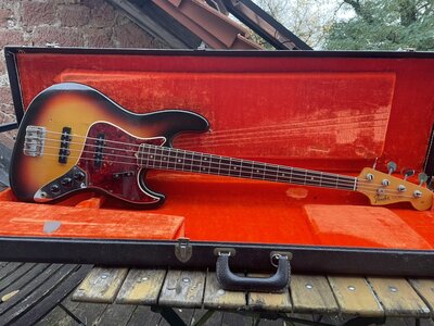 Fender Jazz Bass 1966  Dots und Binding