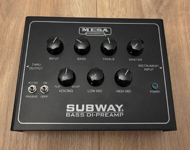 Mesa Boogie Subway Bass DI-Preamp