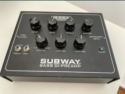 Mesa Boogie Subway Bass DI-Preamp