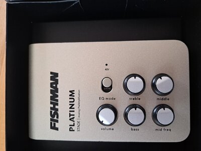 Fishman Platinum Stage Analog Preamp DI EQ