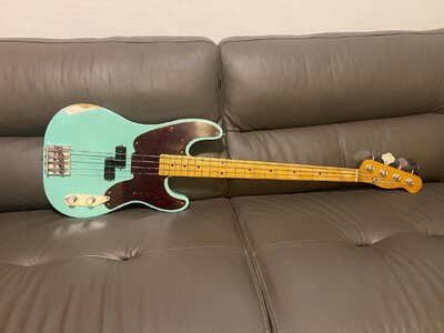 Fender Mike Dirnt roadworn Precision Bass Sammlungsauflösung