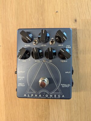 Darkglass Alpha Omega Bass Distortion Pedal