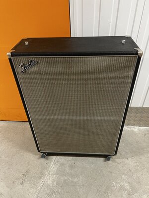 Bassbox Fender V.T. Bassman 15 (2x 15" Fender blue square magnet), 4 Ohm