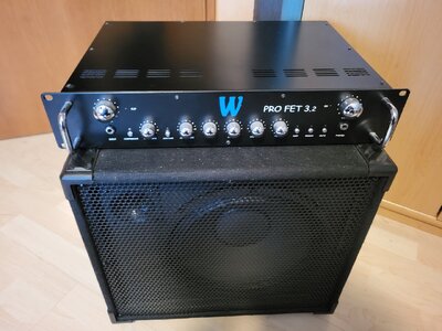 Warwick ProFet 3.2 (+ 1x12 Box von Kong)