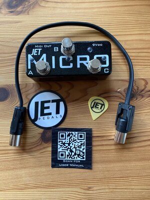 Jet Pedals Micro Midi Controller für HX Stomp