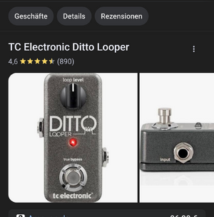 Suche Ditto Looper oder ähnliches