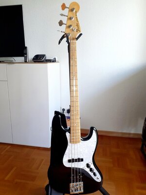 Verkaufe/Tausche einen Fender Geddy Lee Jazz Bass, Made in USA