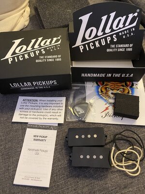 Lollar USA Precision Bass Pickup, handwound, neuwertig