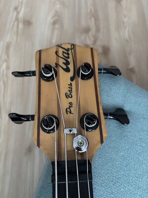 Wal Custom pro Bass fretless 1979/2008 Hybrid