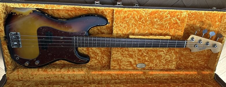 Fender Precision Bass LTD 60 Custom Shop heavy relic