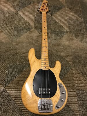 Music Man Stingray 4 1992 natural