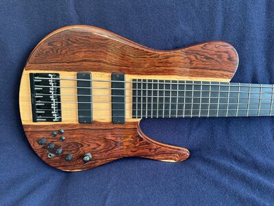 Fodera Imperial Matt Garrison 6 Bolivian Rosewood Top