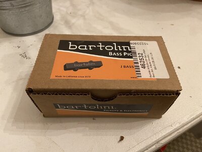 Bartolini 9CBJS L1/ L2 Tonabnehmer Set