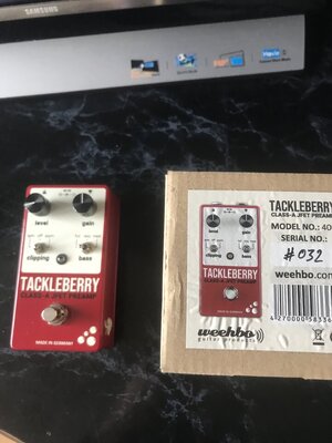 Weehbo Tackleberry  Bass Preamp Overdrive  made in Germany