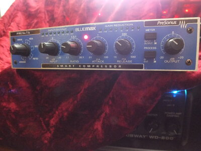 PRESONUS KOMPRESSOR STEREO BLUEMAX 9,5 Format