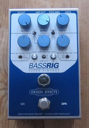 Origin Effects Bassrig Super Vintage inkl. OV sehr gepflegt