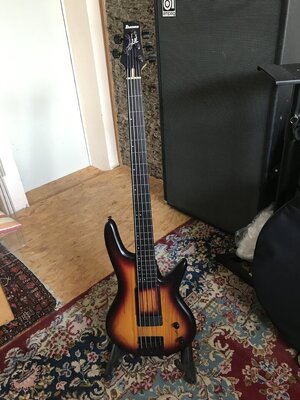 Ibanez GWB 205 Fretless Bass (Gary Willis) - neuwertig