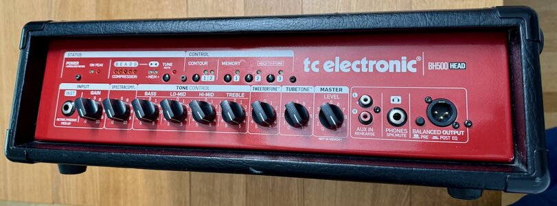 Reserviert für McBass: tc electronics BH500