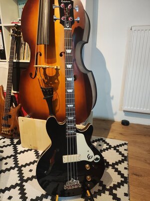 Epiphone Jack Casady inkl. Koffer