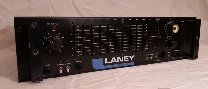 Laney DP 150 Bass Verstärker von 1988 (Made in England)