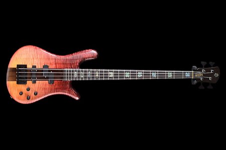 Spector NS-2 Fire Fade Custom