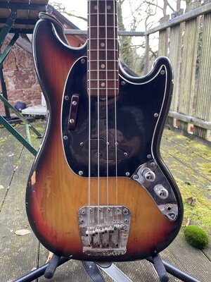 Vintage Fender Mustang Bass 1977