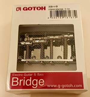 Gotoh 203B 4 Chrom - neu / noch eingeschweißt