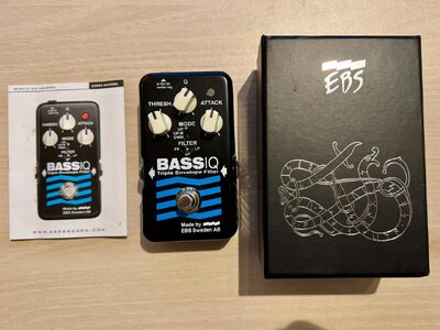 :: EBS BassIQ Blue Label :: Top Zustand inkl. OVP