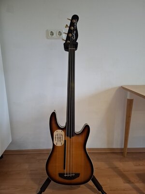 Godin L.R. Braggs fretless Semiakustik