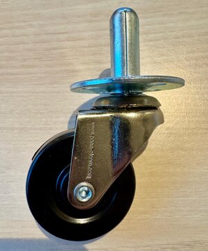 :: Fender Swivel Casters :: Transportrollen inkl. Befestigung :: NEU