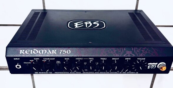 EBS Reidmar 750 Bass Amp!!