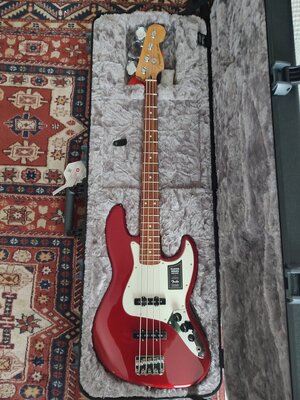 Fender Player Jazz Bass CAR MIM 2023 NEU