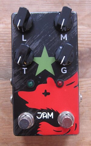 Jam Red Muck Bass Fuzz Distortion MK 2