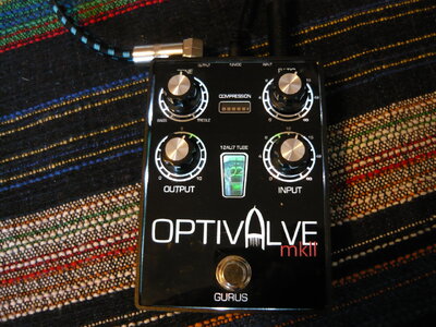 Gurus Pedals Optivalve MK II Tube Compressor