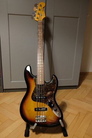 Fender Jazz Bass MADE IN JAPAN - MEDIUM SCALE - Selten! Nur 3,8kg