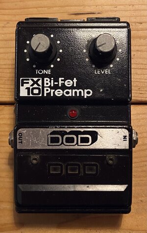 DOD FX10 // Bi-Fet Preamp // Preamp-Boost mit magischer Höhenblende 🖤🤍🖤