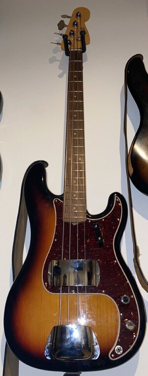 Fender Precision American Original 60s, 3TSB, Bj 2020