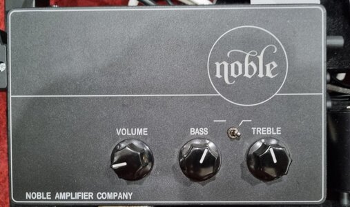 NOBLE Dual Vacuum Tube Preamp, Direct Box, and DC Power Supply